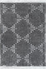 Geometric Anthracite Elegance Rug