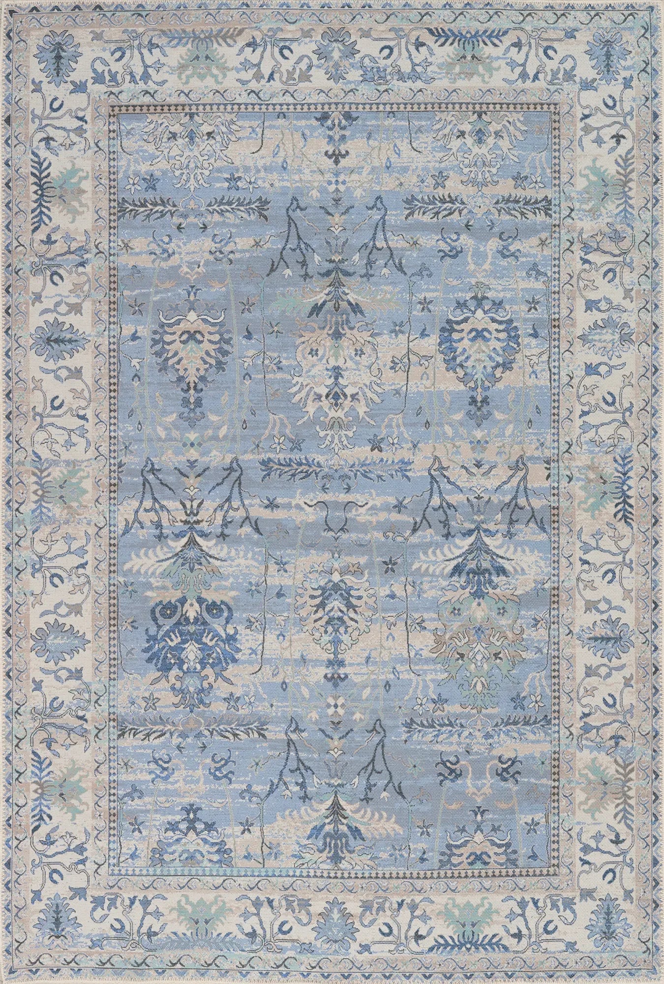 Authentic Vintage Washable Rug - Bella Rugs