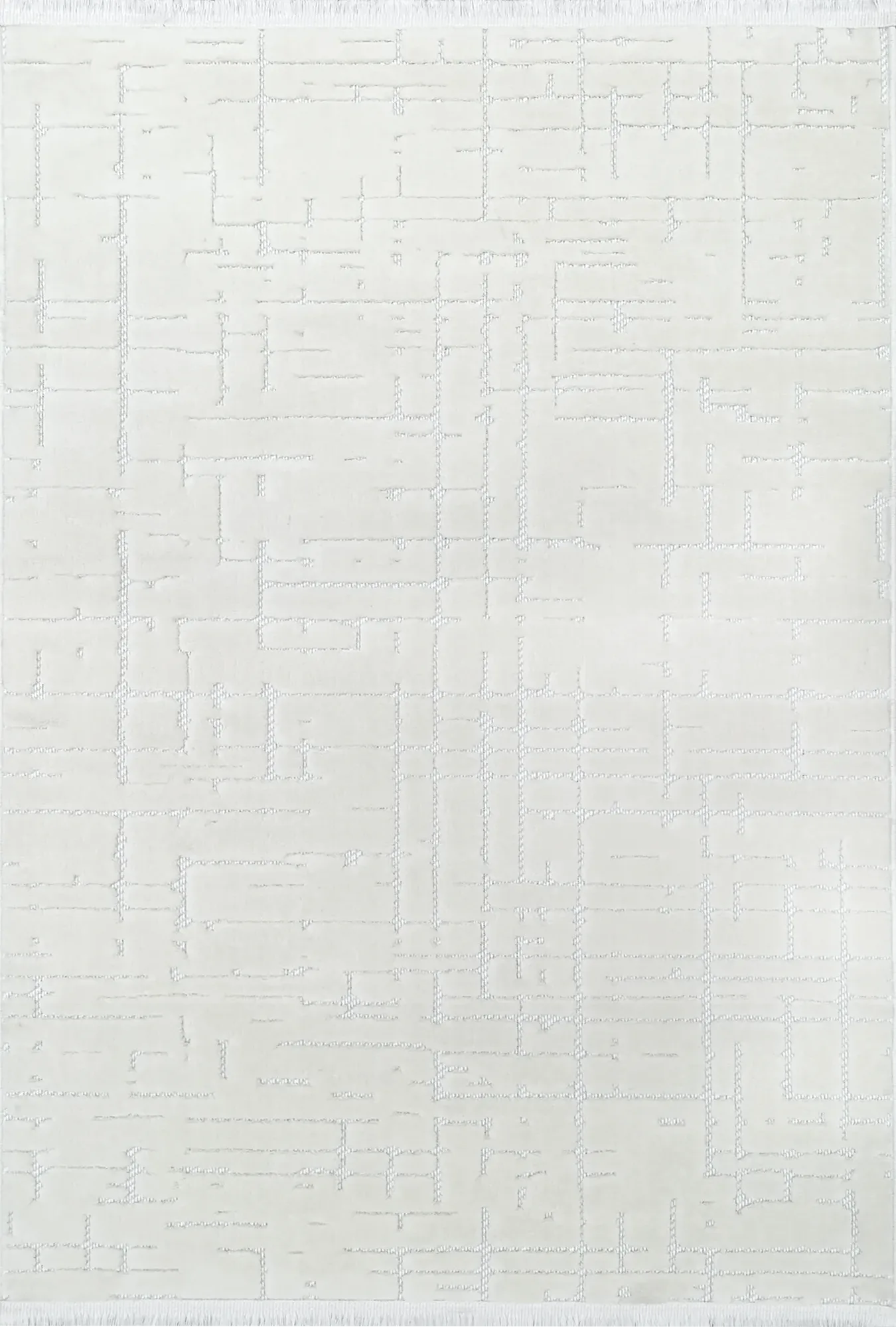 Nordic Texture Rug White