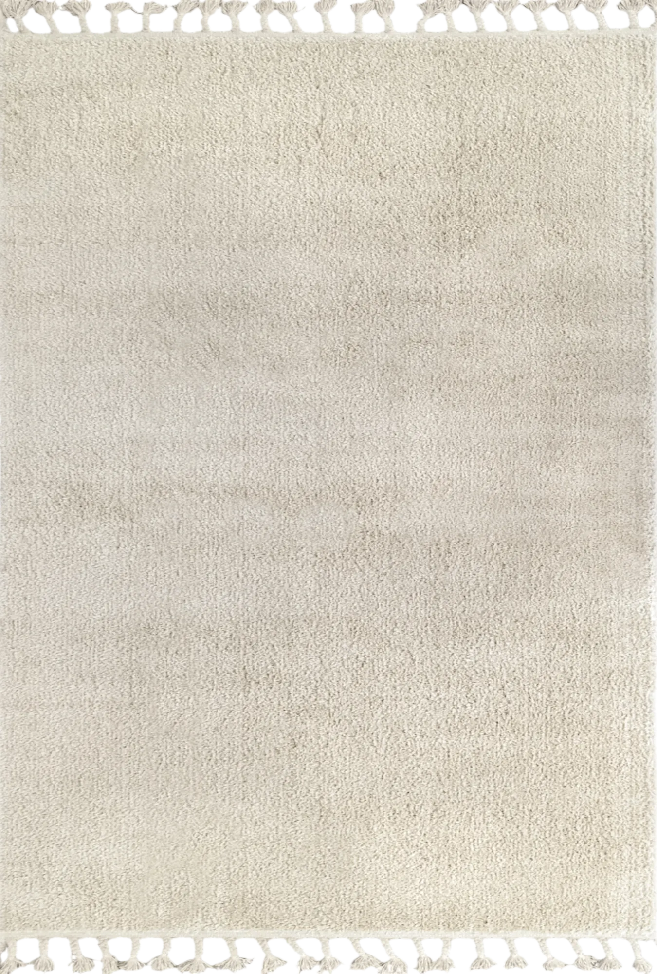 Soft Shaggy Carpet in Beige - Bella Rugs