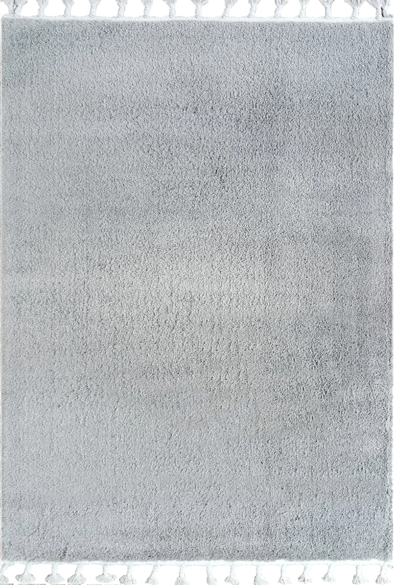 Soft Shaggy Carpet in Gray - Bella Rugs