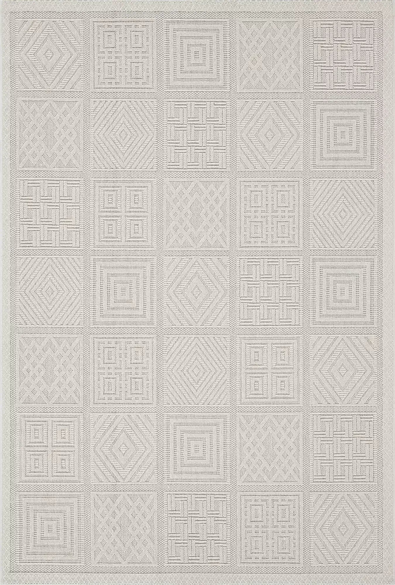 Dream Soft Knit Loop Carpet White - Bella Rugs