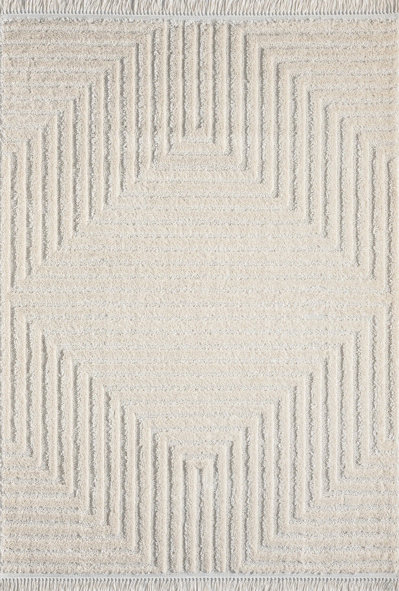 Soft Shell Geoline Rug