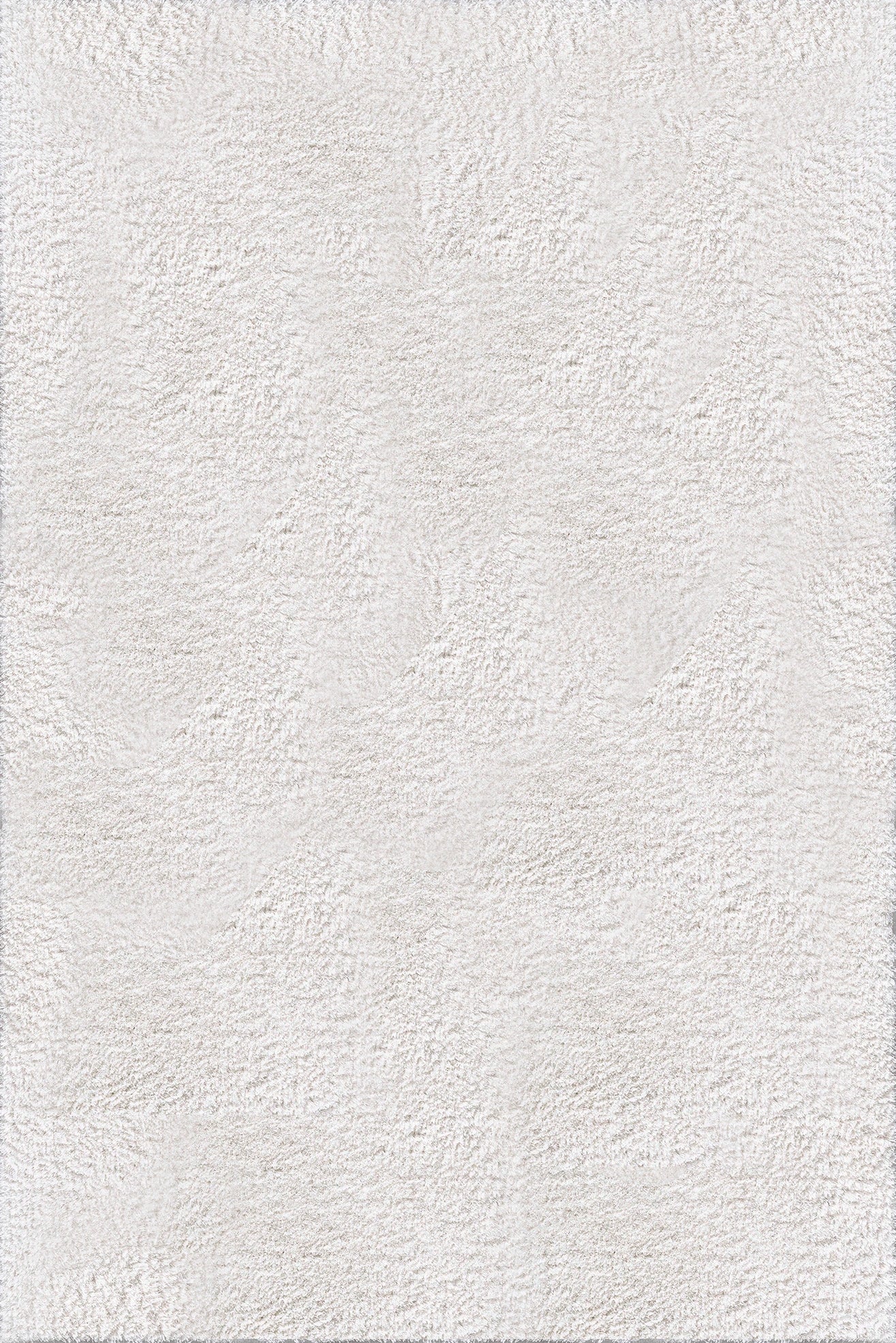 Velvet White Soft Touch Rug