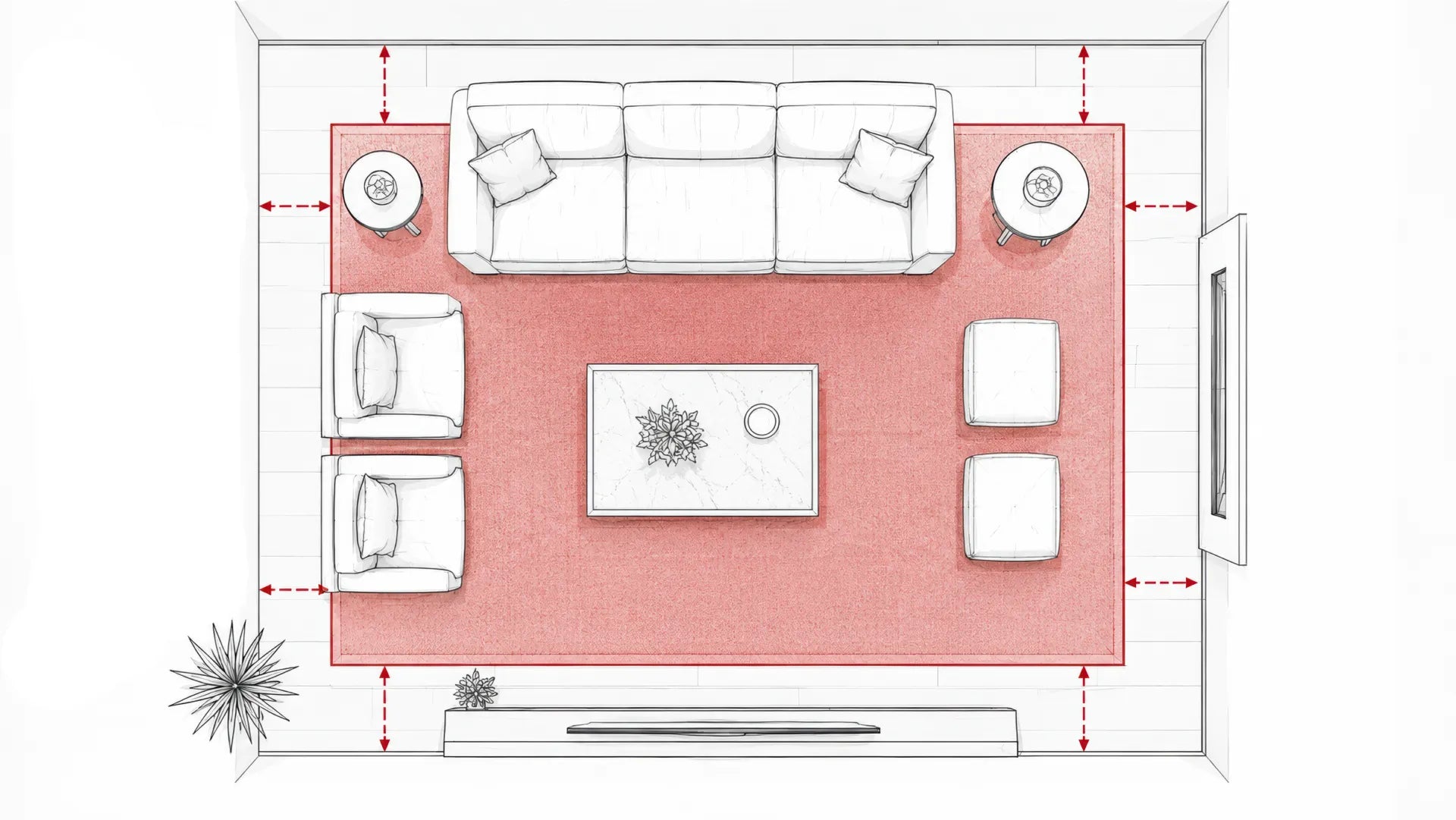 How to Choose the Right Living Room Rug Size: The Ultimate Layout Guide