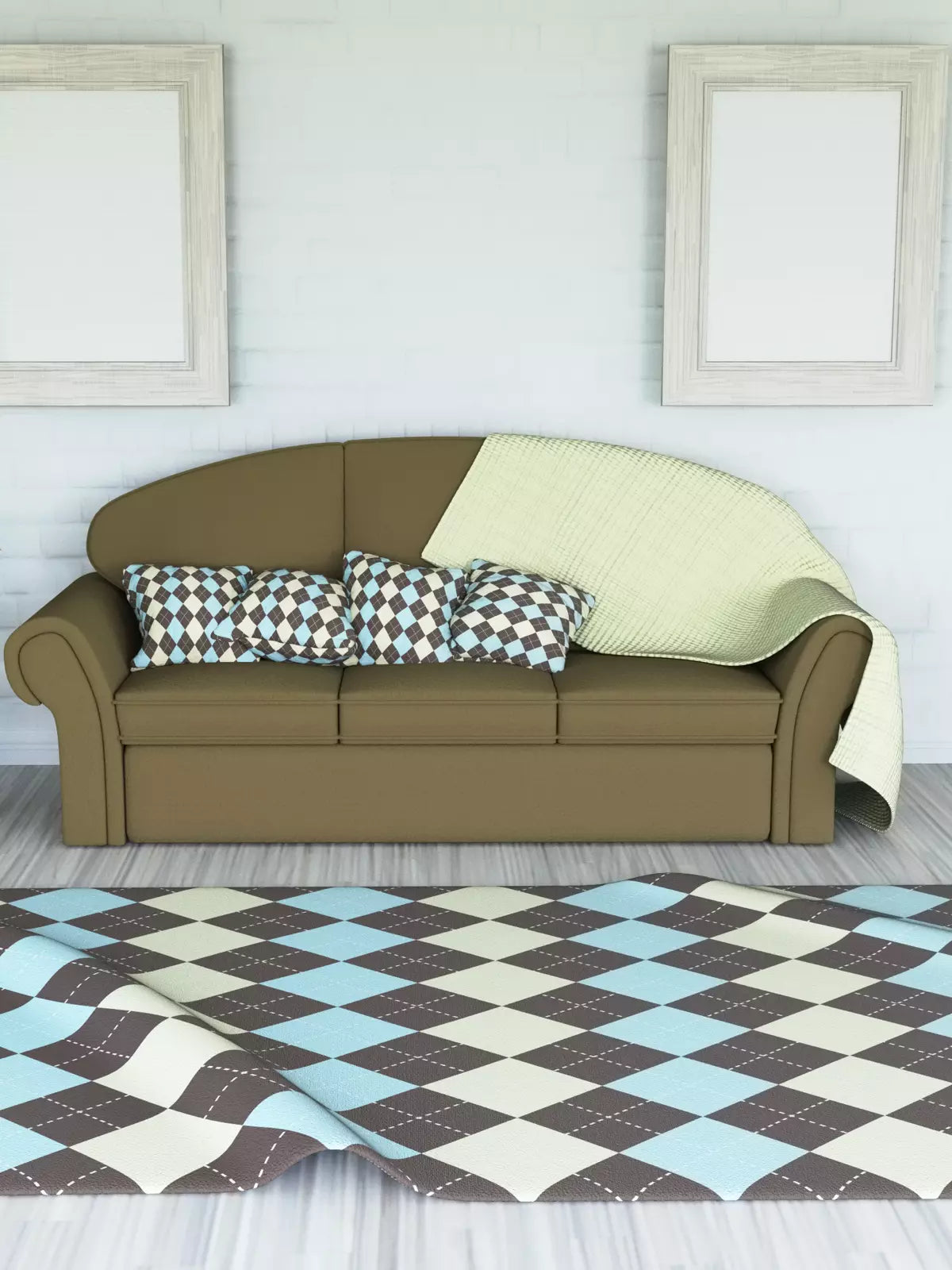 Checkered & Plaid Rugs