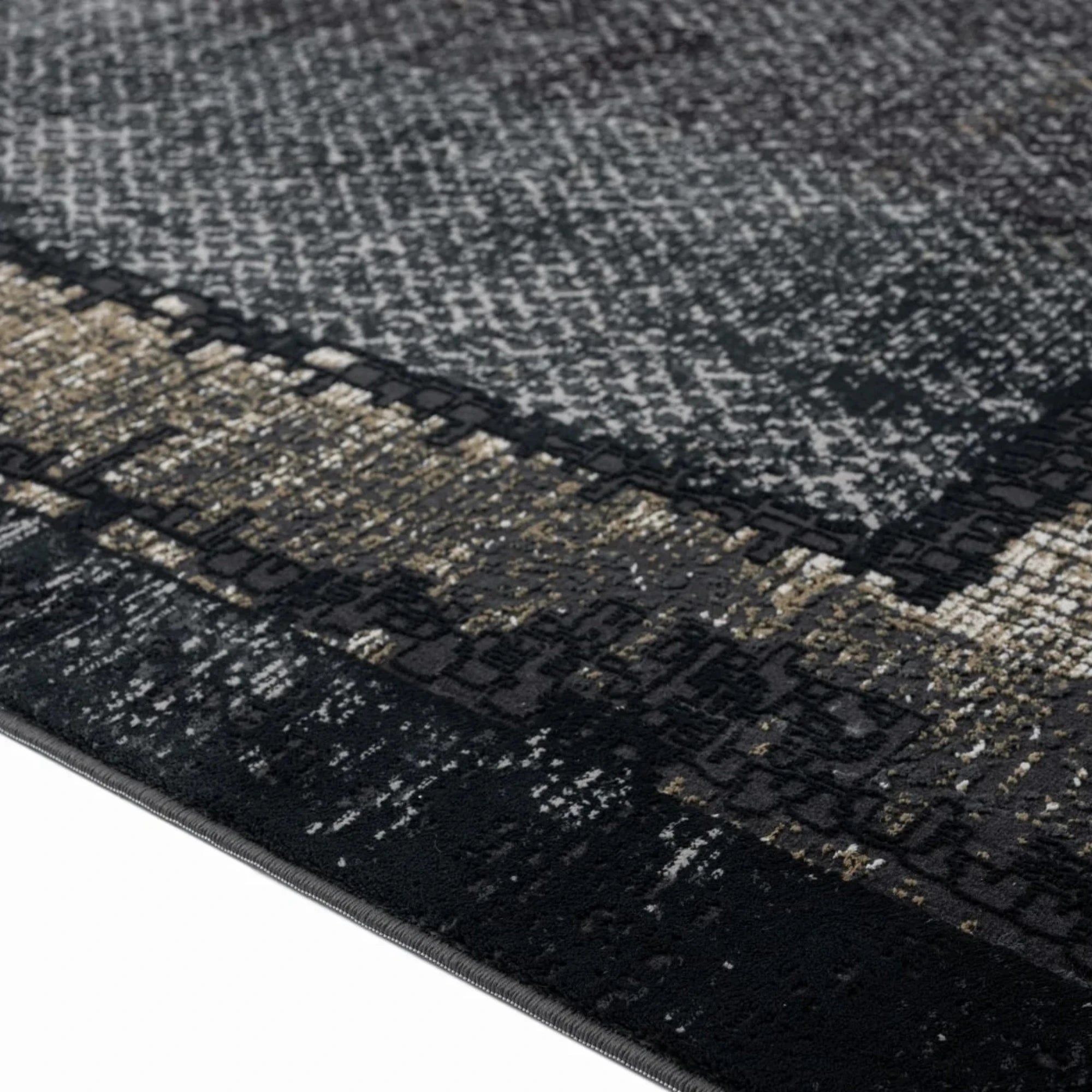 Shadow Frame Faded Vintage Rug