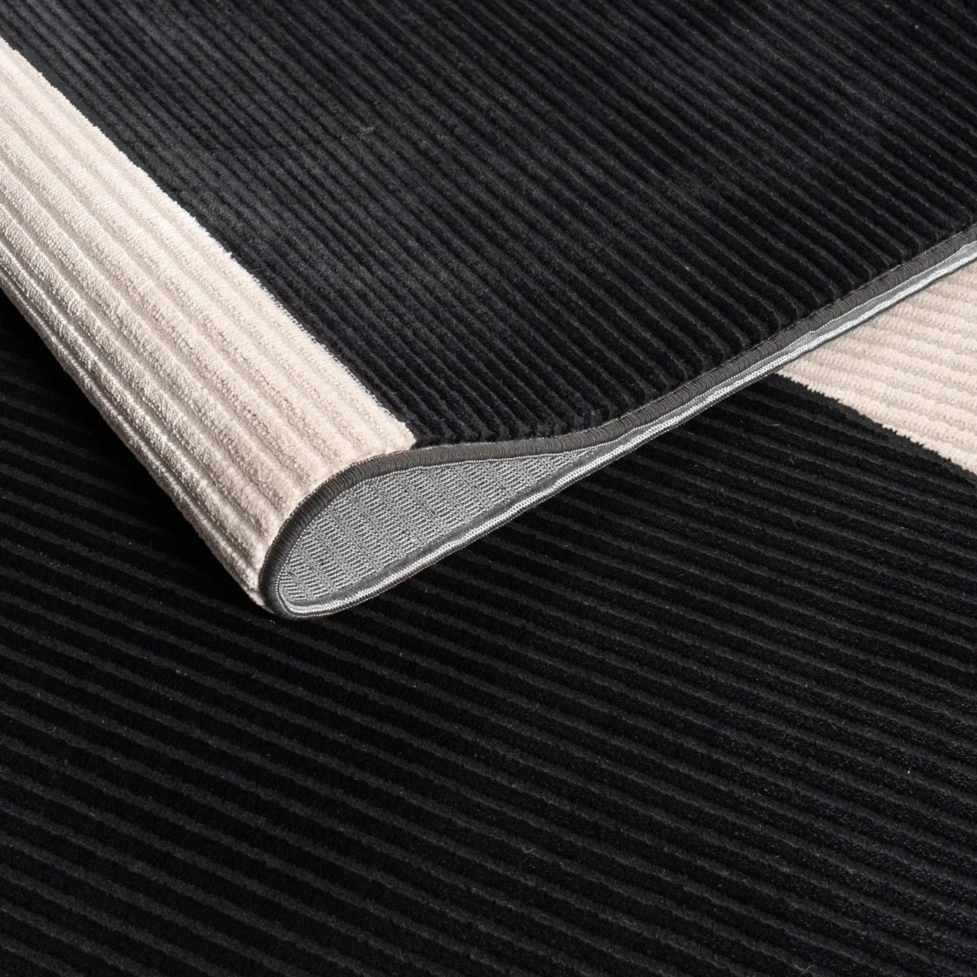 Bold Slice Geometric Art Rug