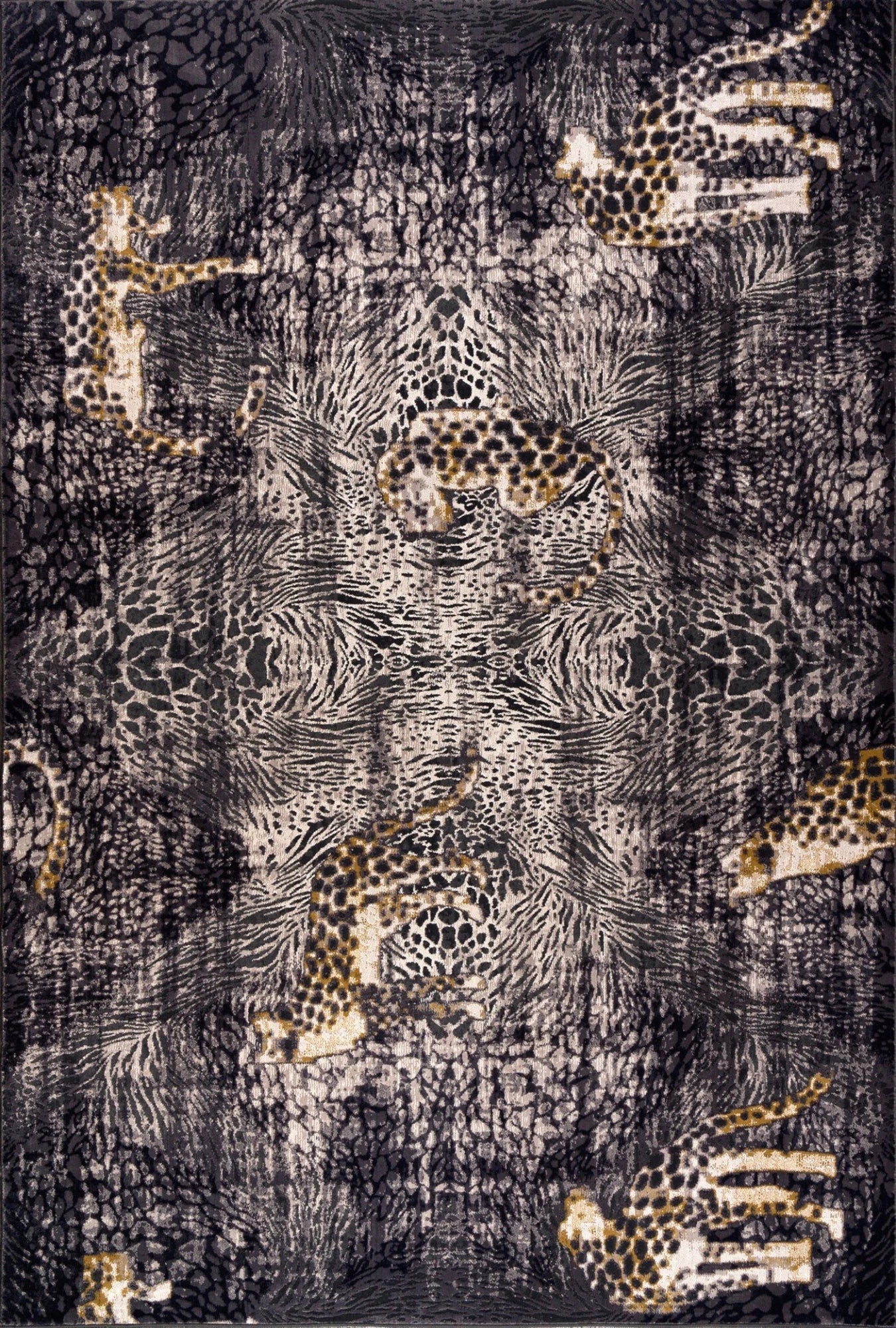 Savanna Cheetah Print Animal Rug