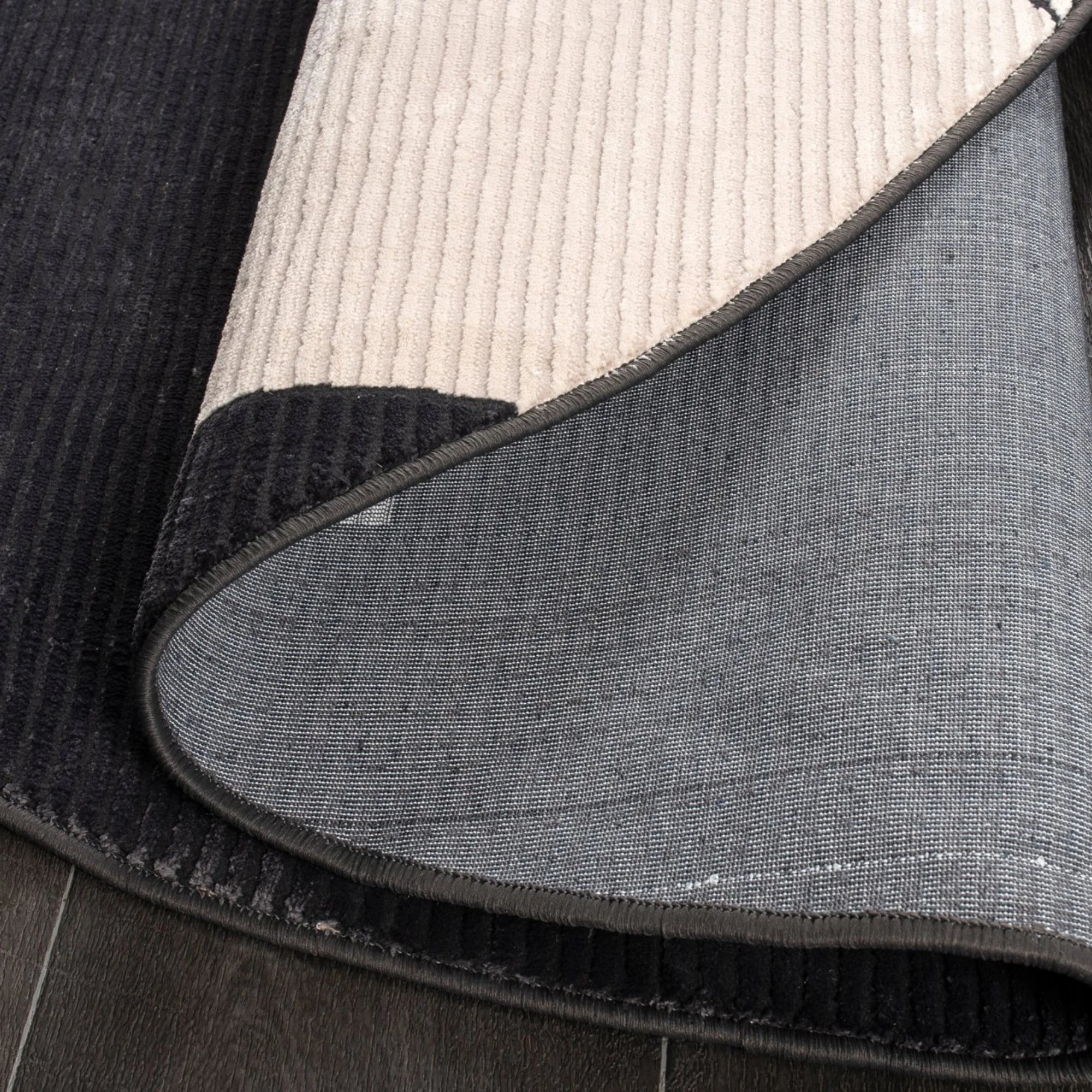 Bold Slice Geometric Art Rug