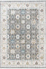 Charcoal Mosaic Medallion Rug 