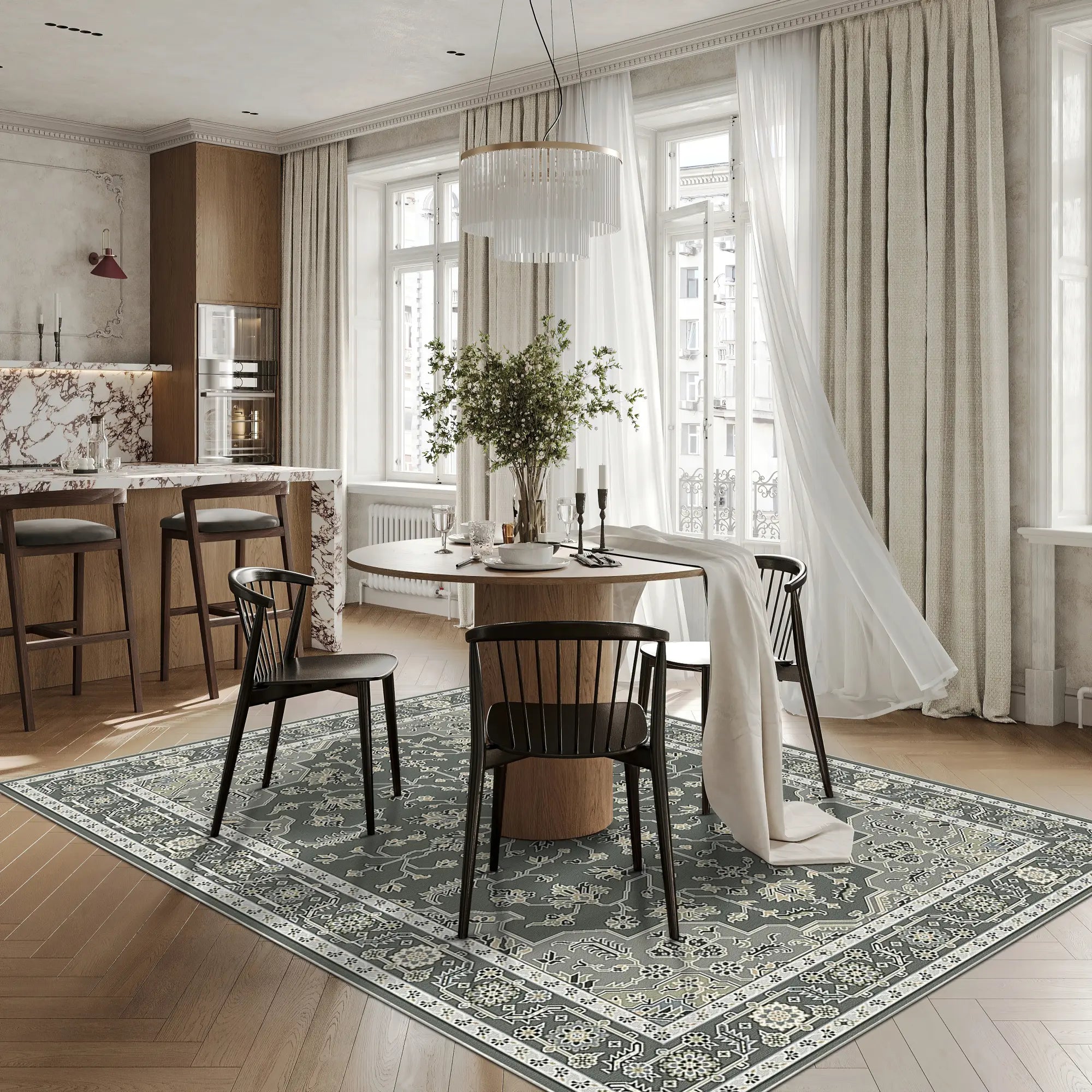 Sage Pearl Eden Rug