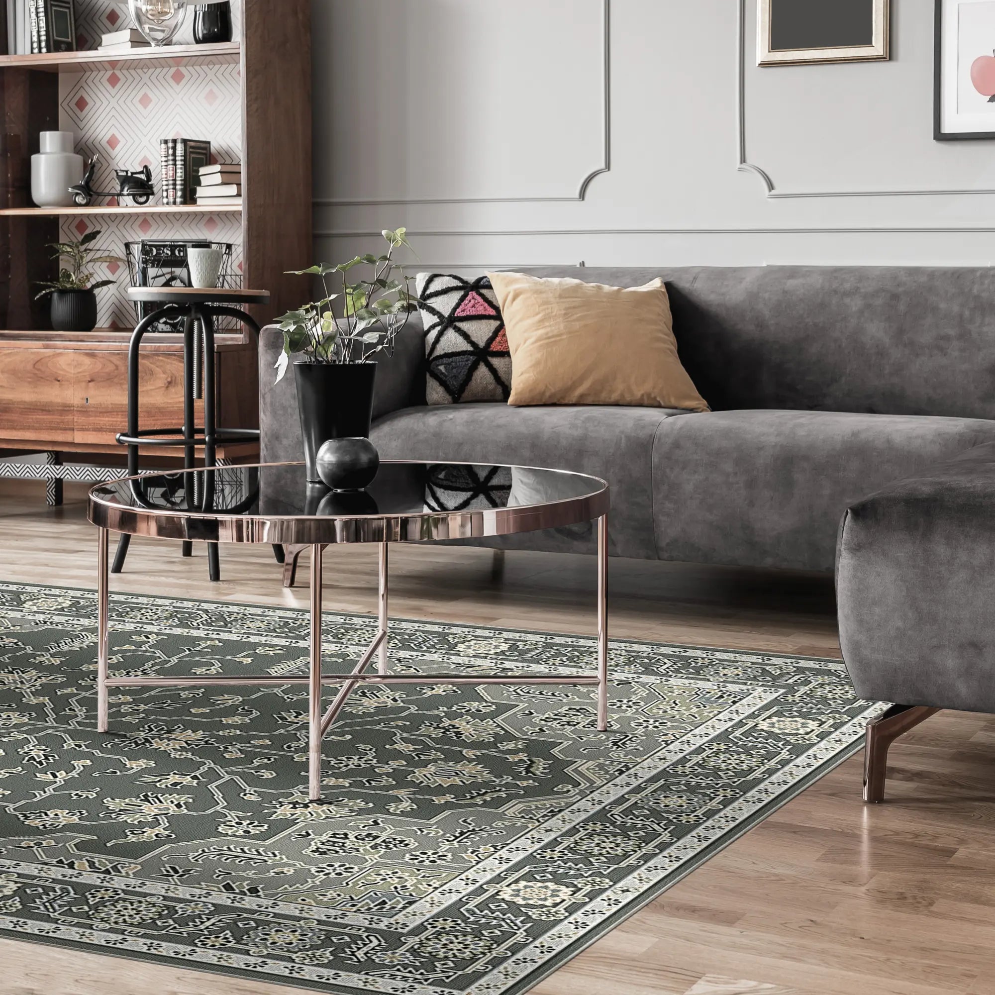 Sage Pearl Eden Rug