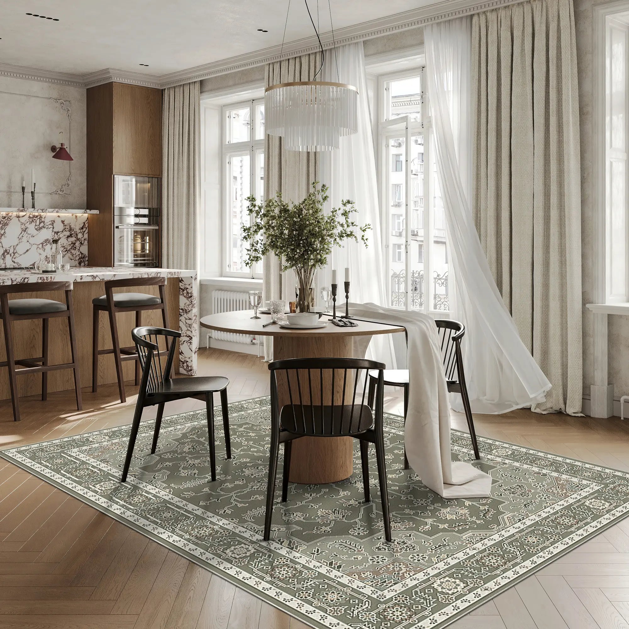Moss Pearl Eden Rug