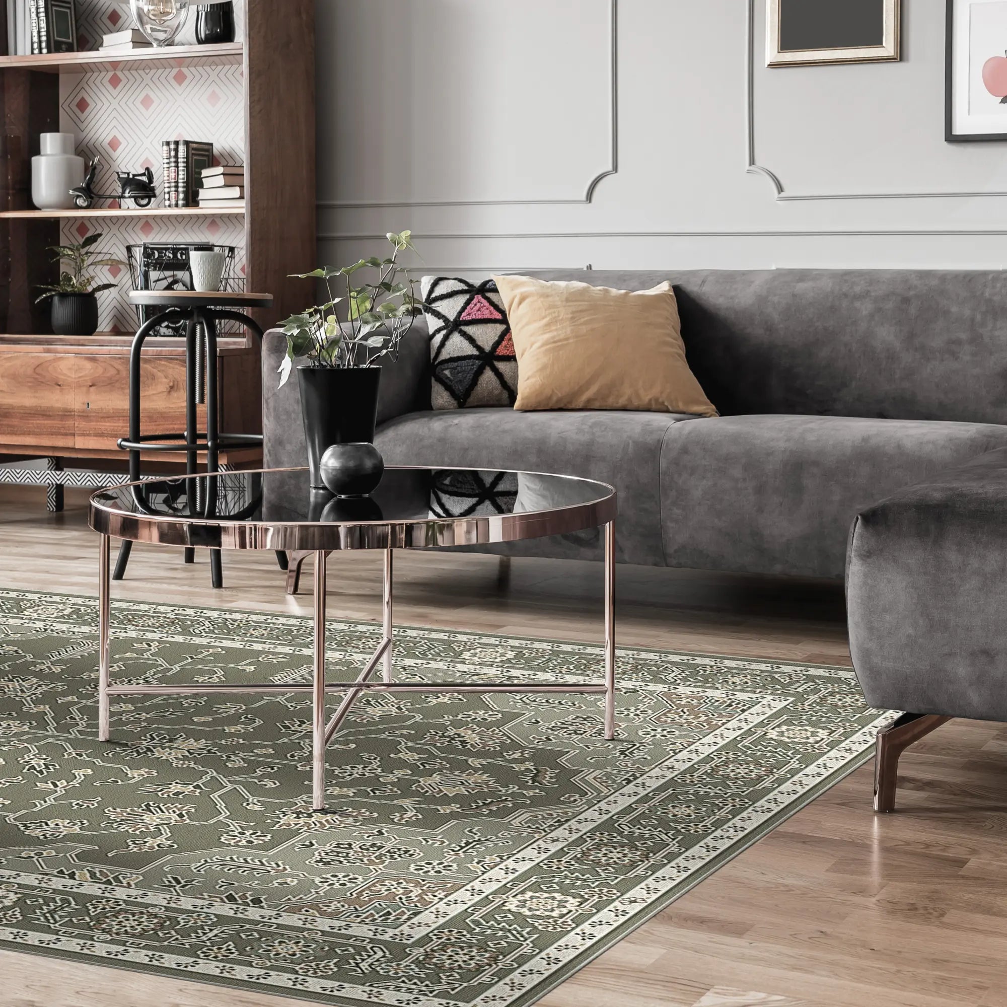 Moss Pearl Eden Rug