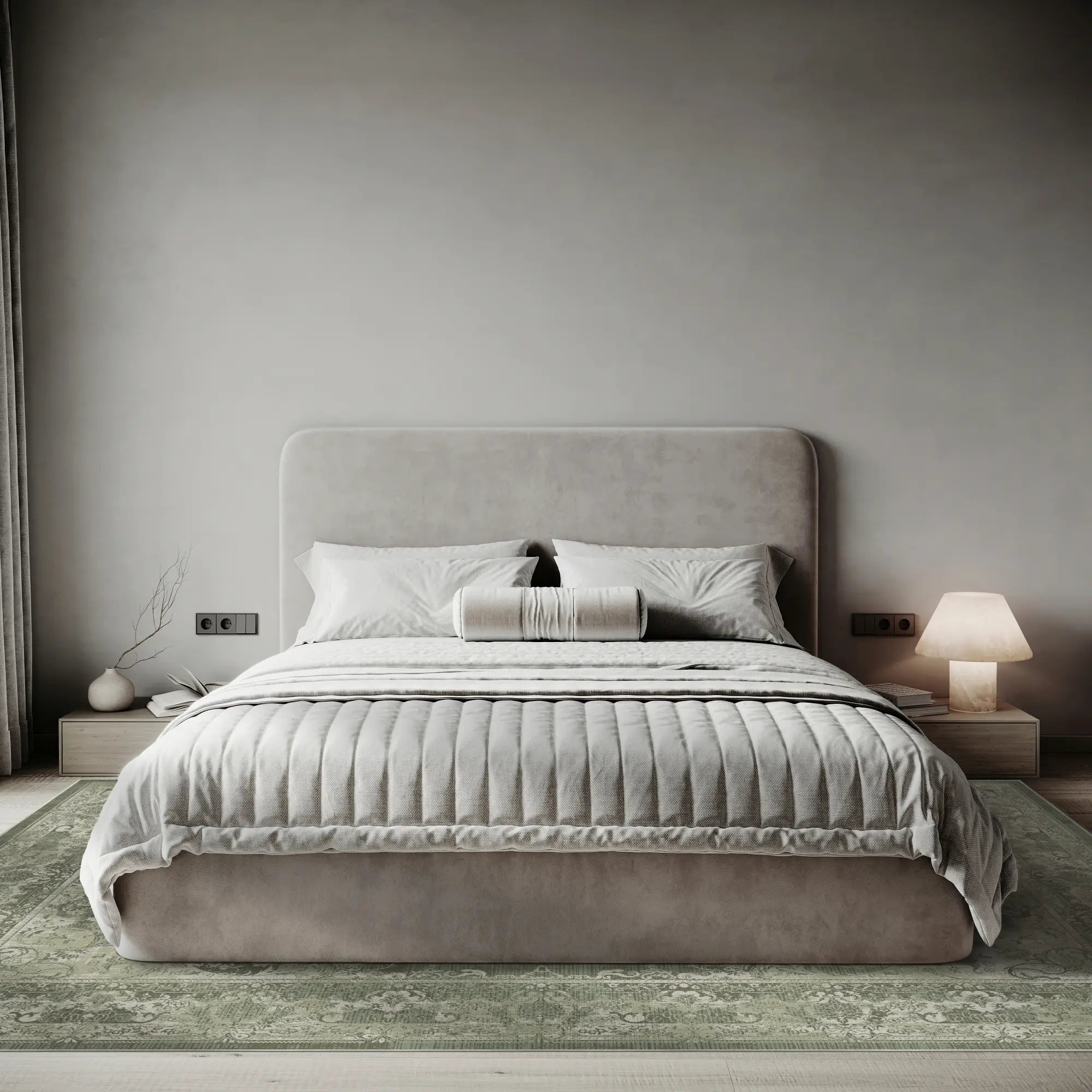 Vintage Sage Green Rug