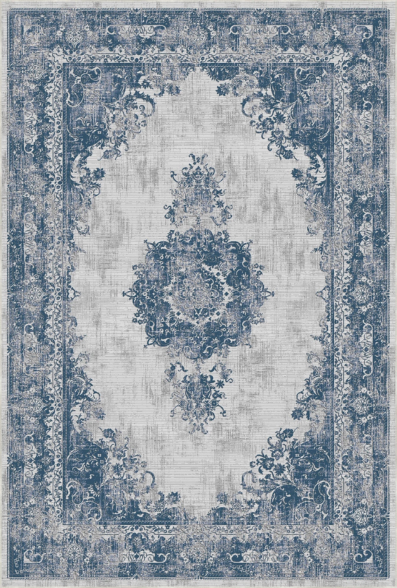 Vintage Sage Blue Rug