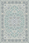 Lyra Silver Azure Rug Azure
