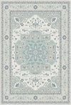 Aura Sage Alabaster Rug White