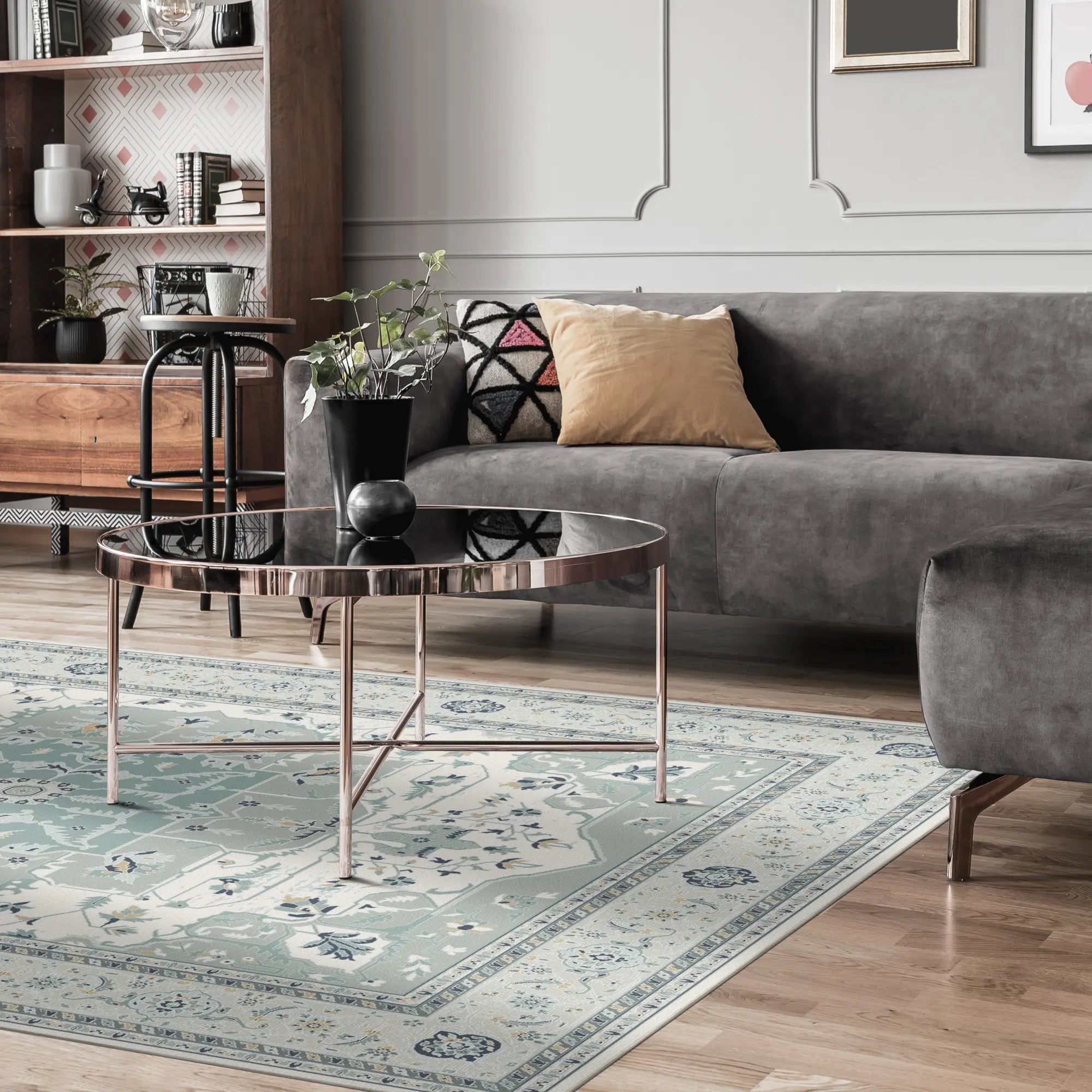Aura Sage Alabaster Rug