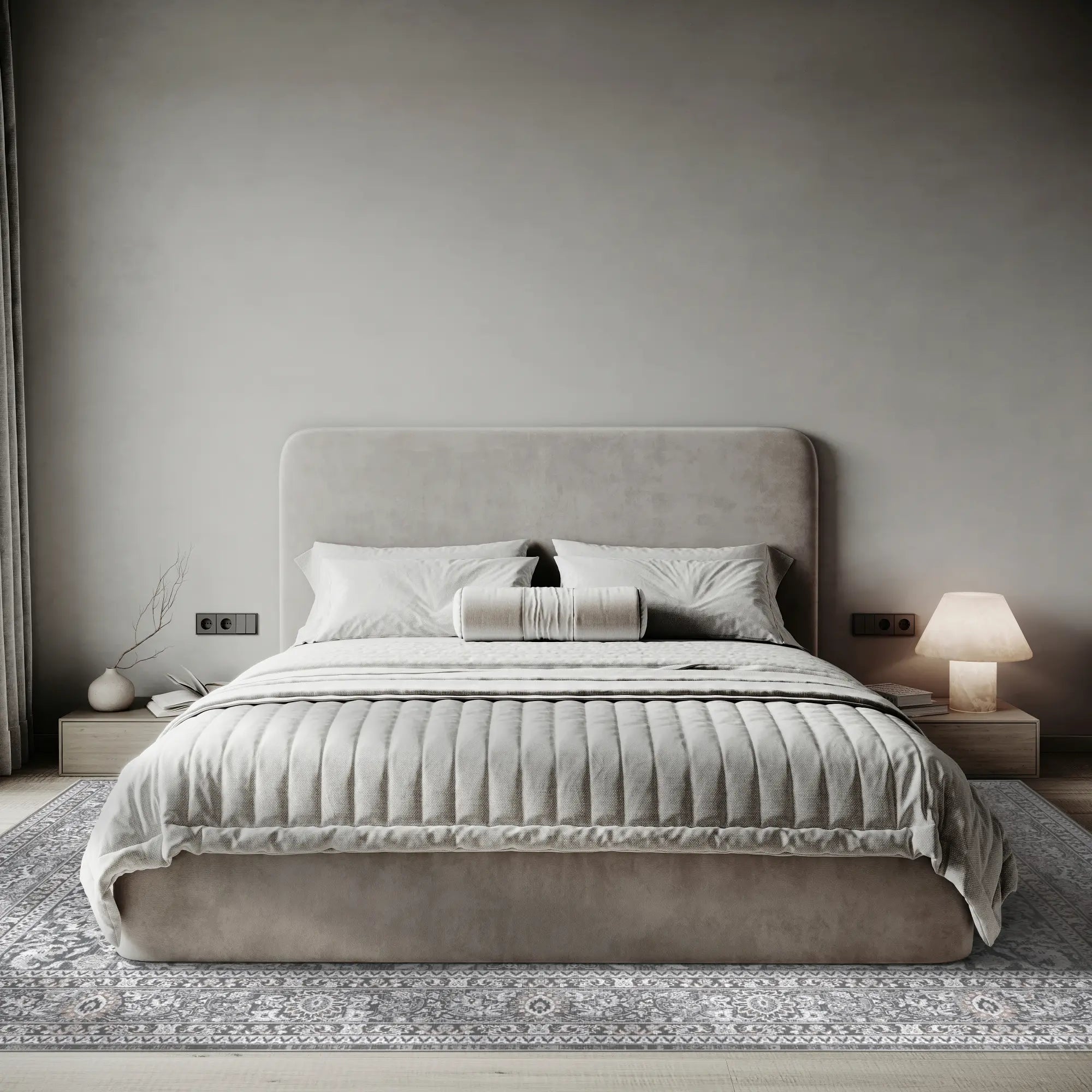 Seraphina Botanical Grey Rug