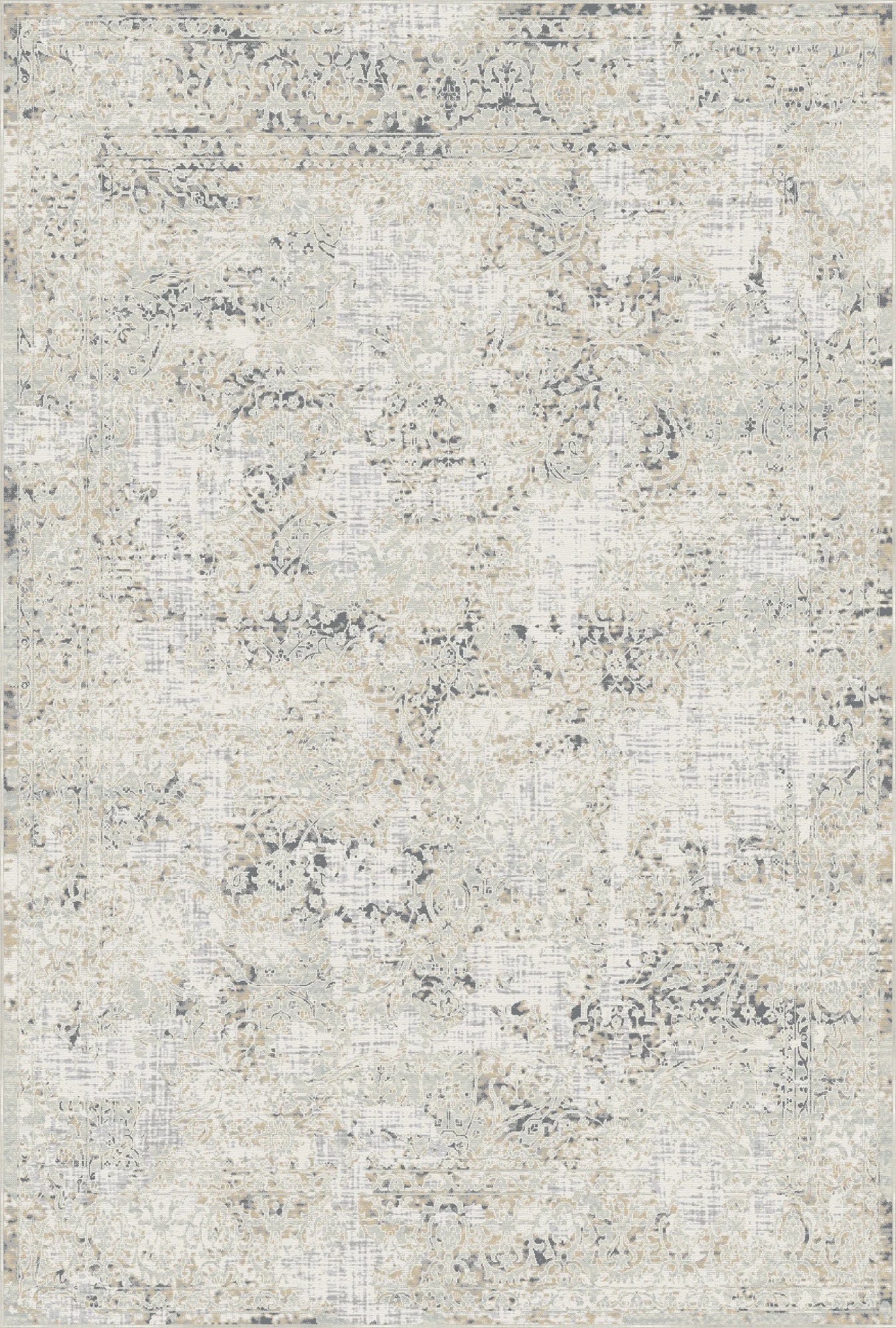 Legacy Charcoal Silver Heritage Rug