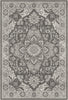 Regency Ornate Medallion Charcoal Rug 
