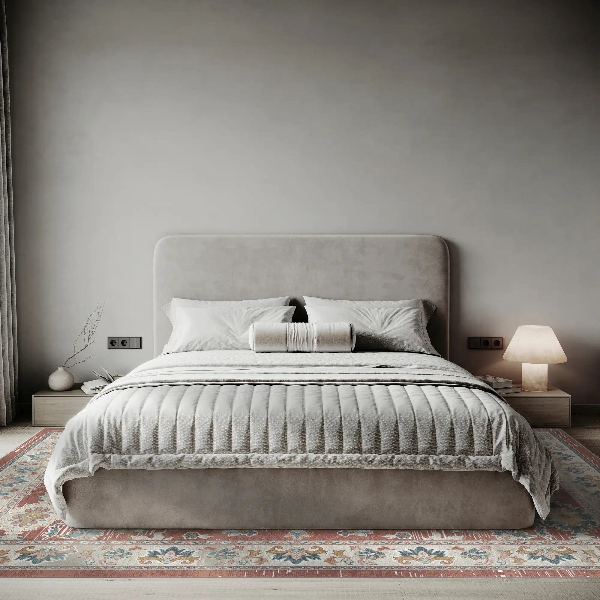 Ember Distressed Botanical Terracotta