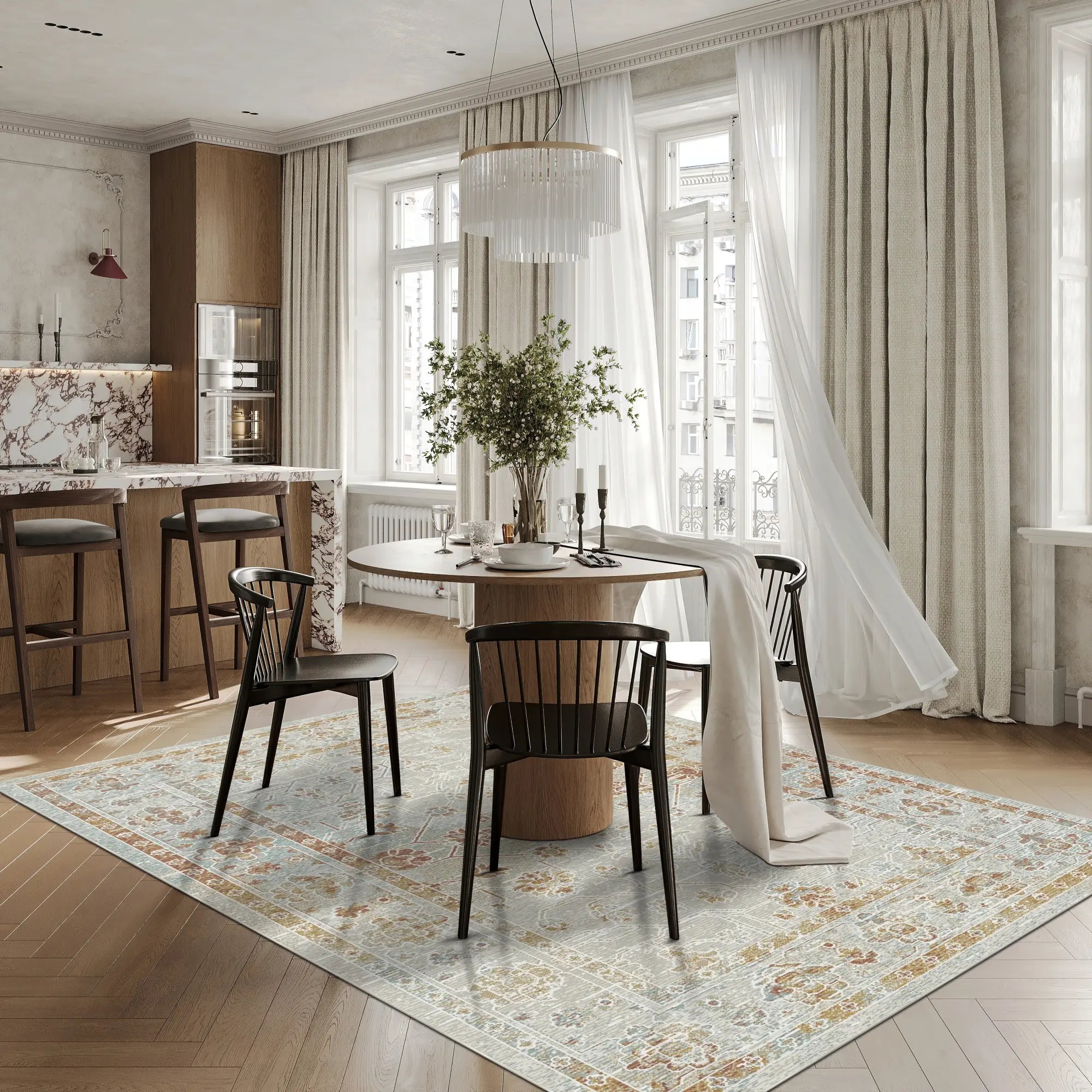 Majestic Grand Medallion Ivory