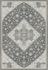 Pearl Gray Medallion Rug 
