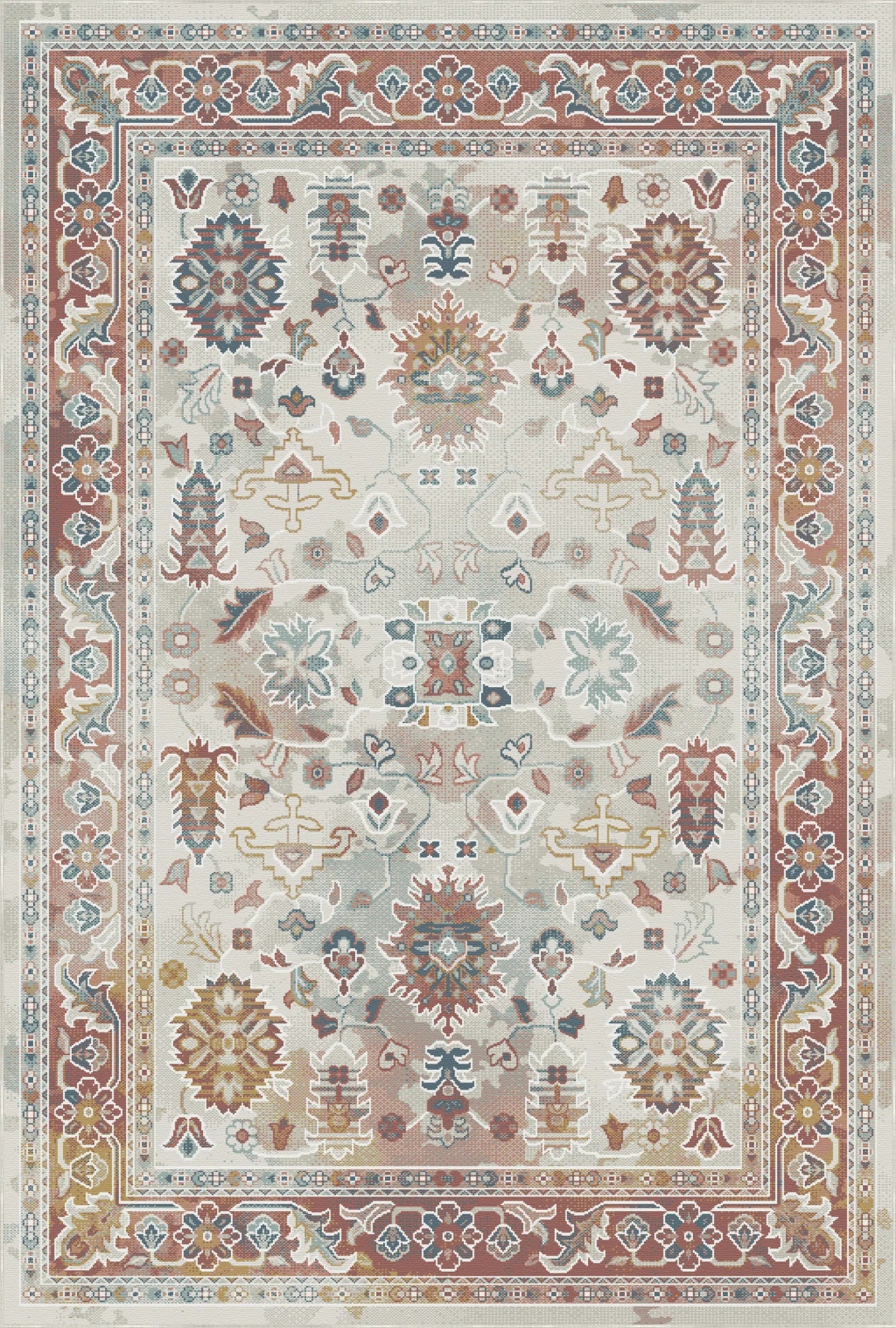 Legacy Ornate Botanical Terracotta