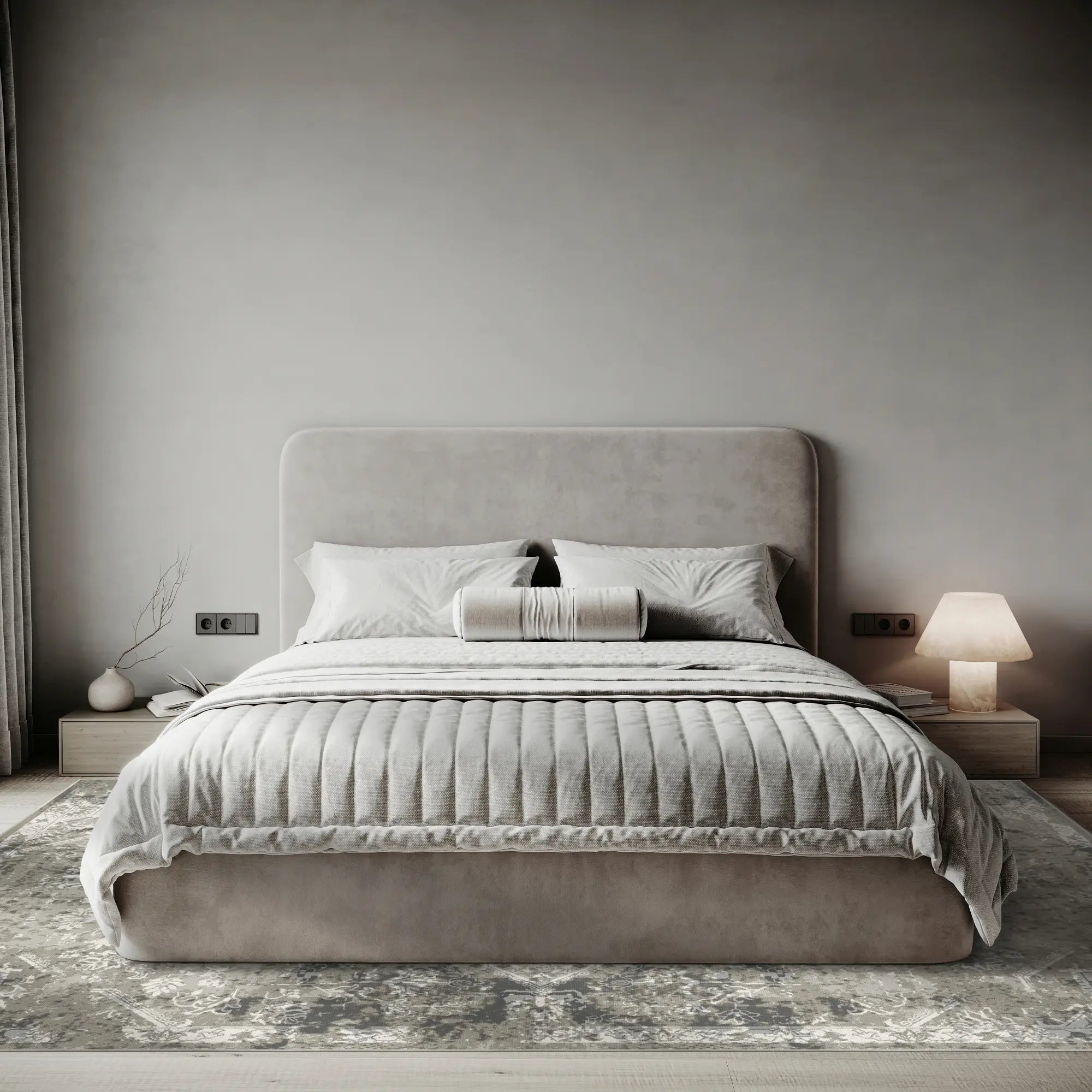 Zenith Antique Medallion Gray