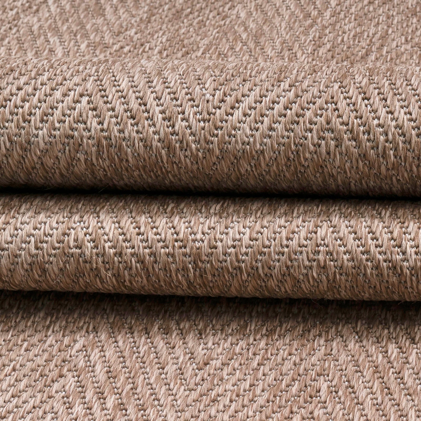 Desert Herringbone Natural Jute Rug