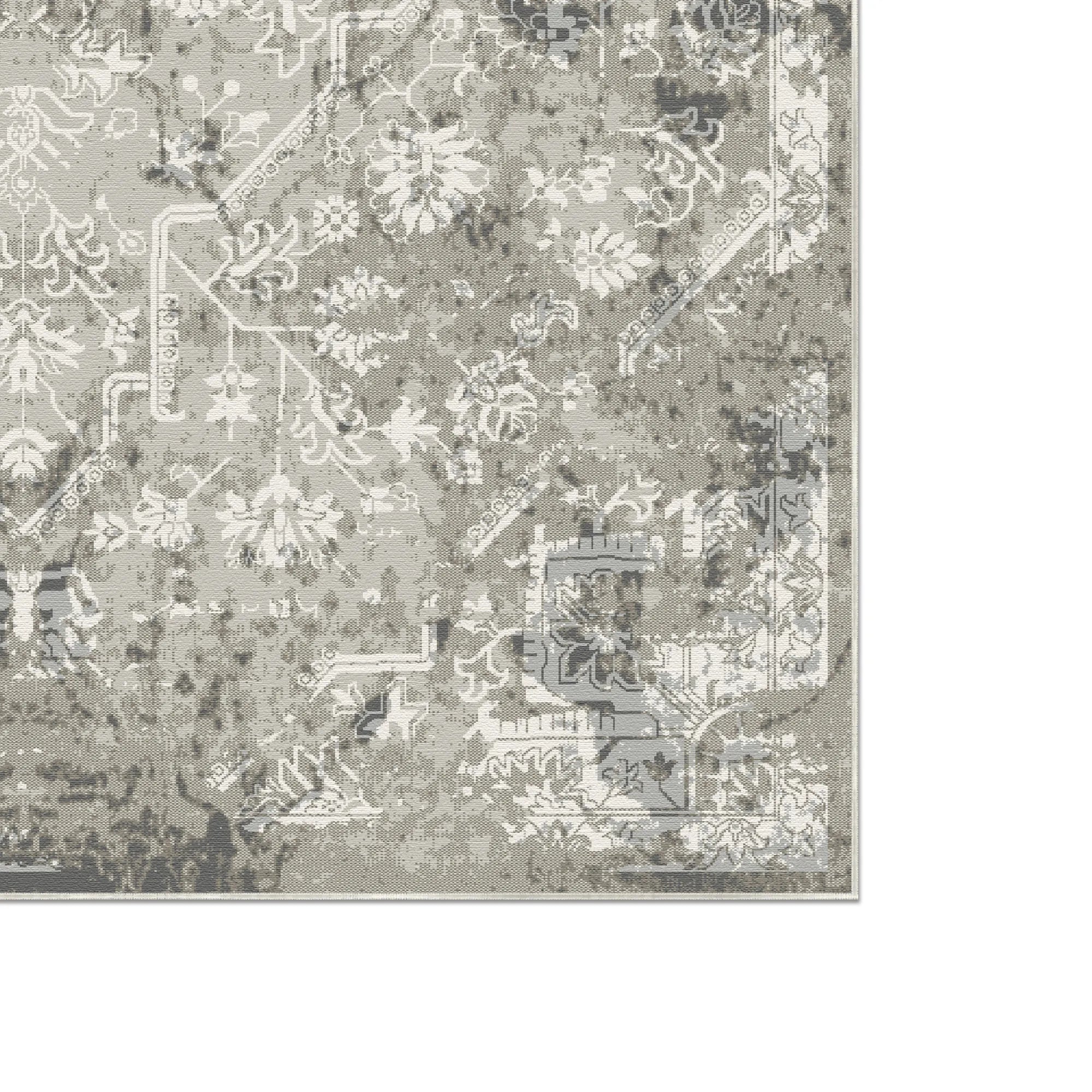 Zenith Antique Medallion Gray