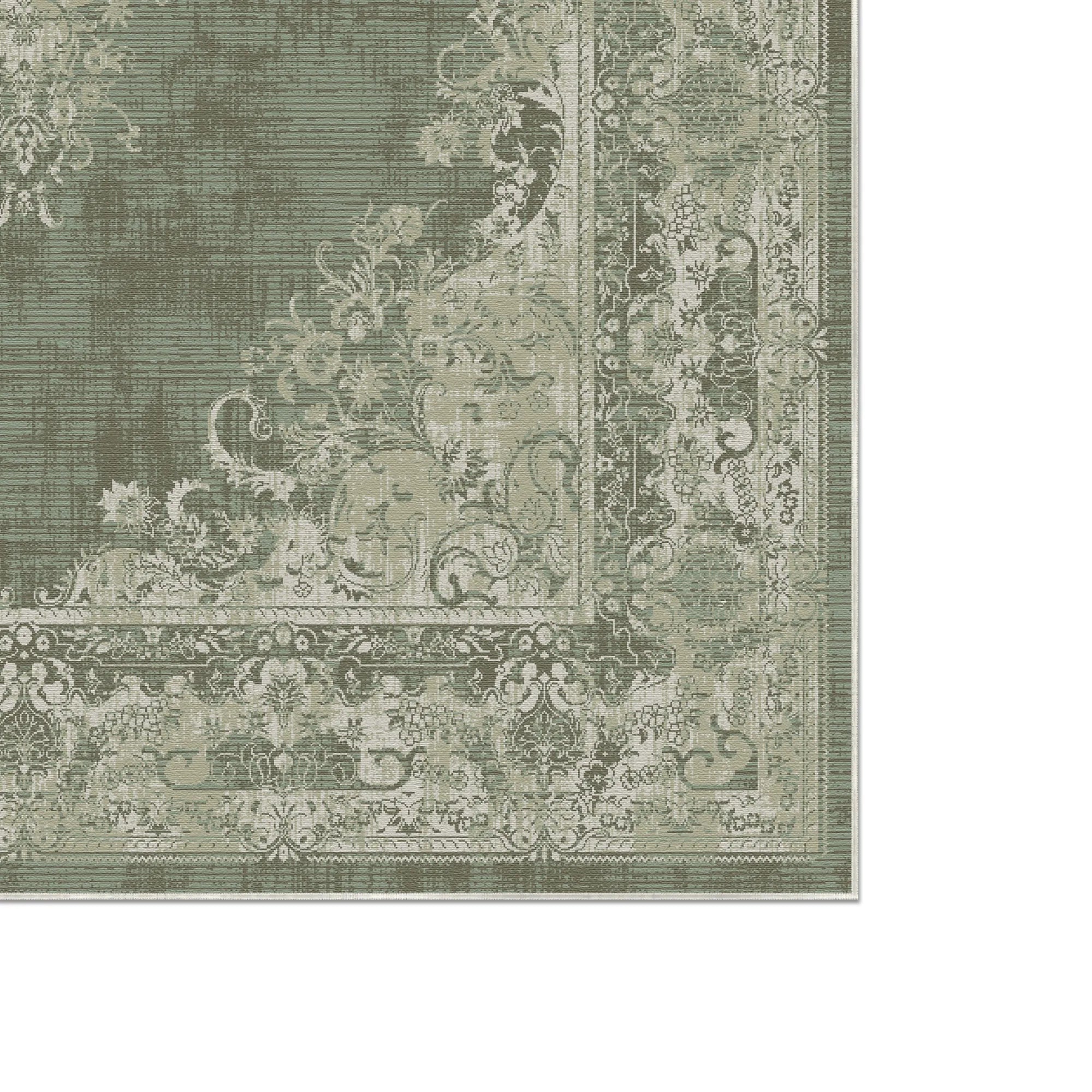 Vintage Sage Green Rug