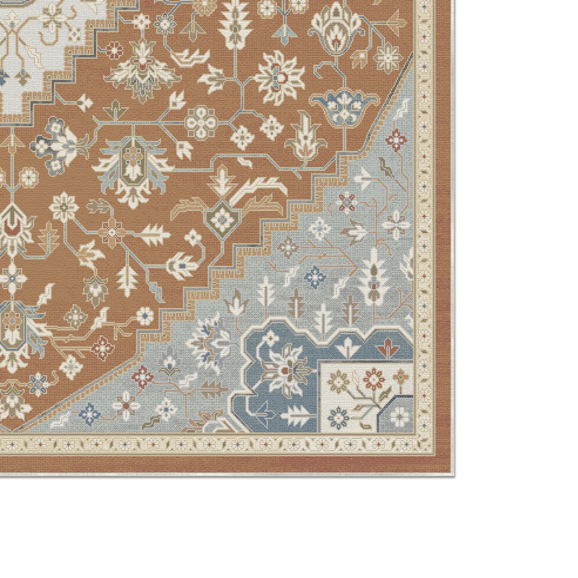 Pearl Terra Medallion Rug