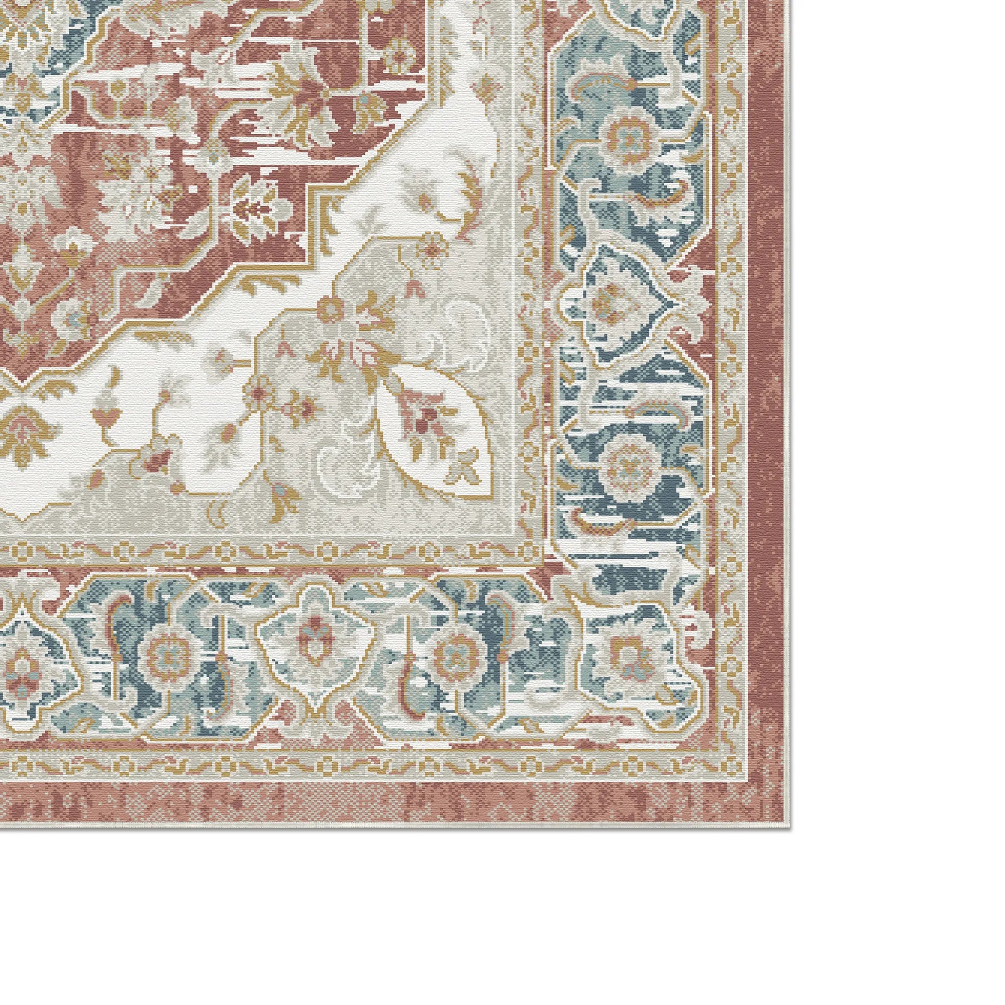 Regency Ornate Medallion Terracotta