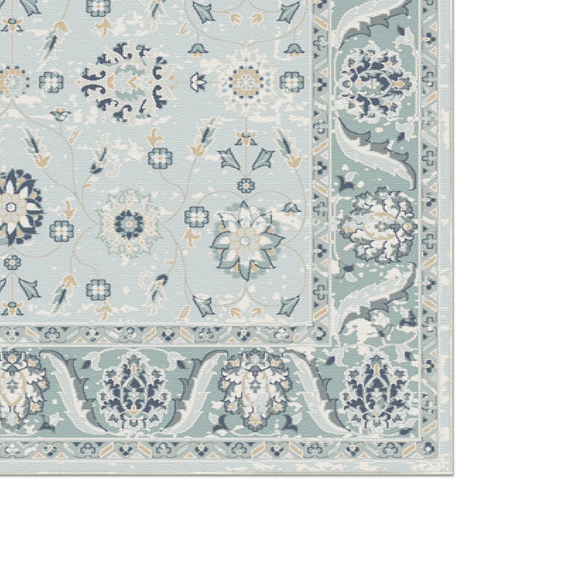 Veda Sage Azure Rug