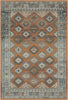Petra Orange Tribal Rug 