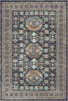 Isfahan Midnight Washable Rug Anthracite