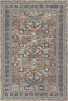 Granada Rust Washable Rug Terracotta