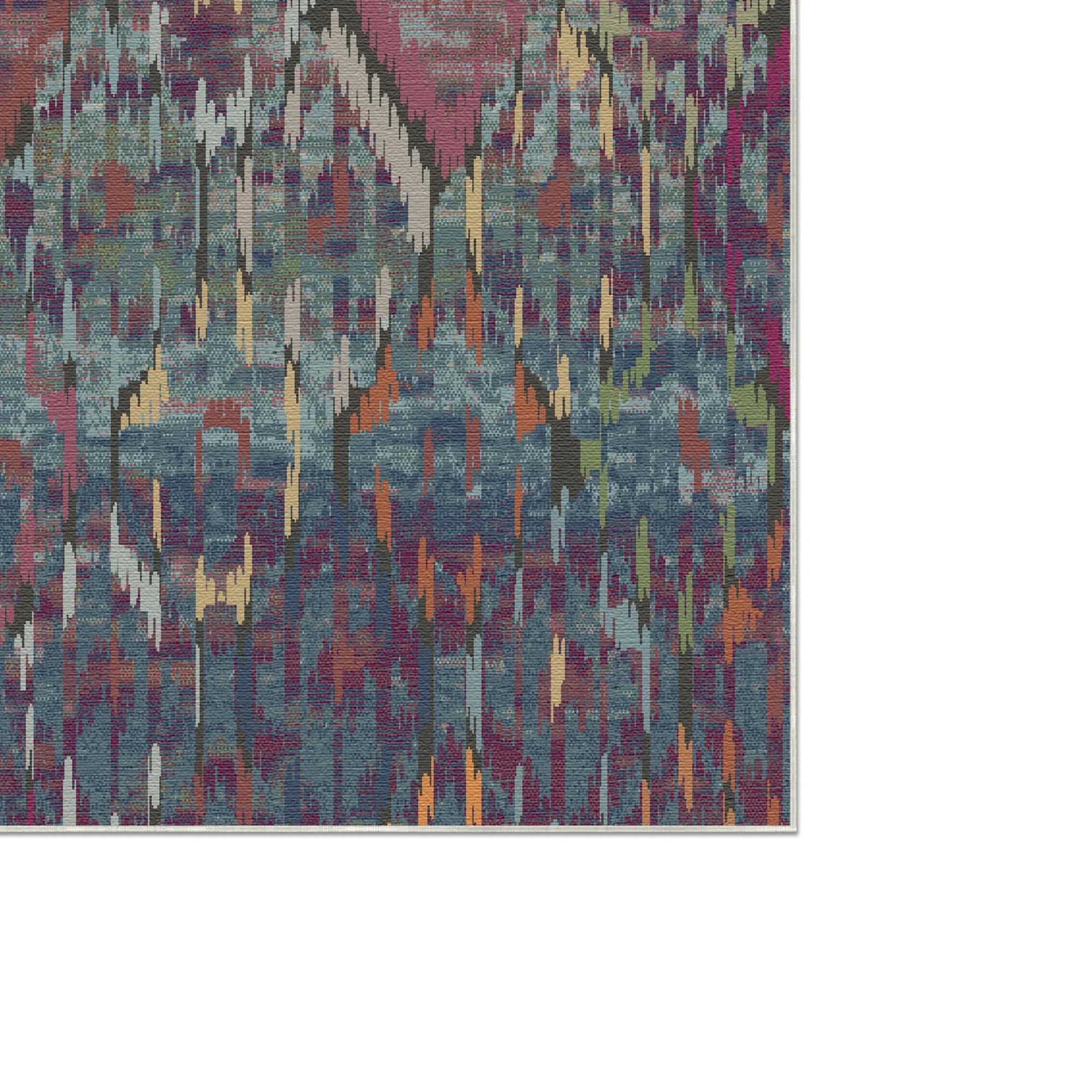 Marrakesh Sapphire Ikat Rug