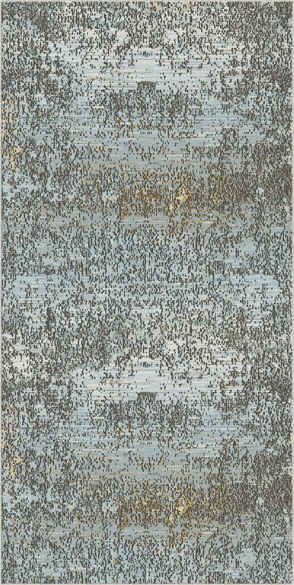 Geneva Silver Abstract Rug