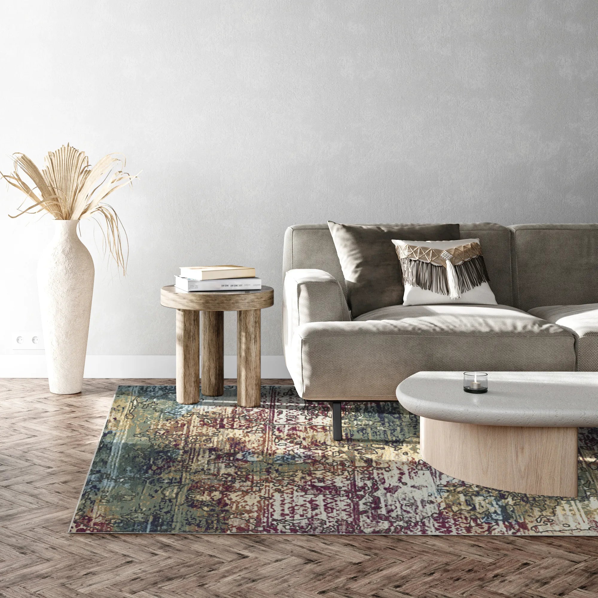 Sedona Abstract Tribal Rug