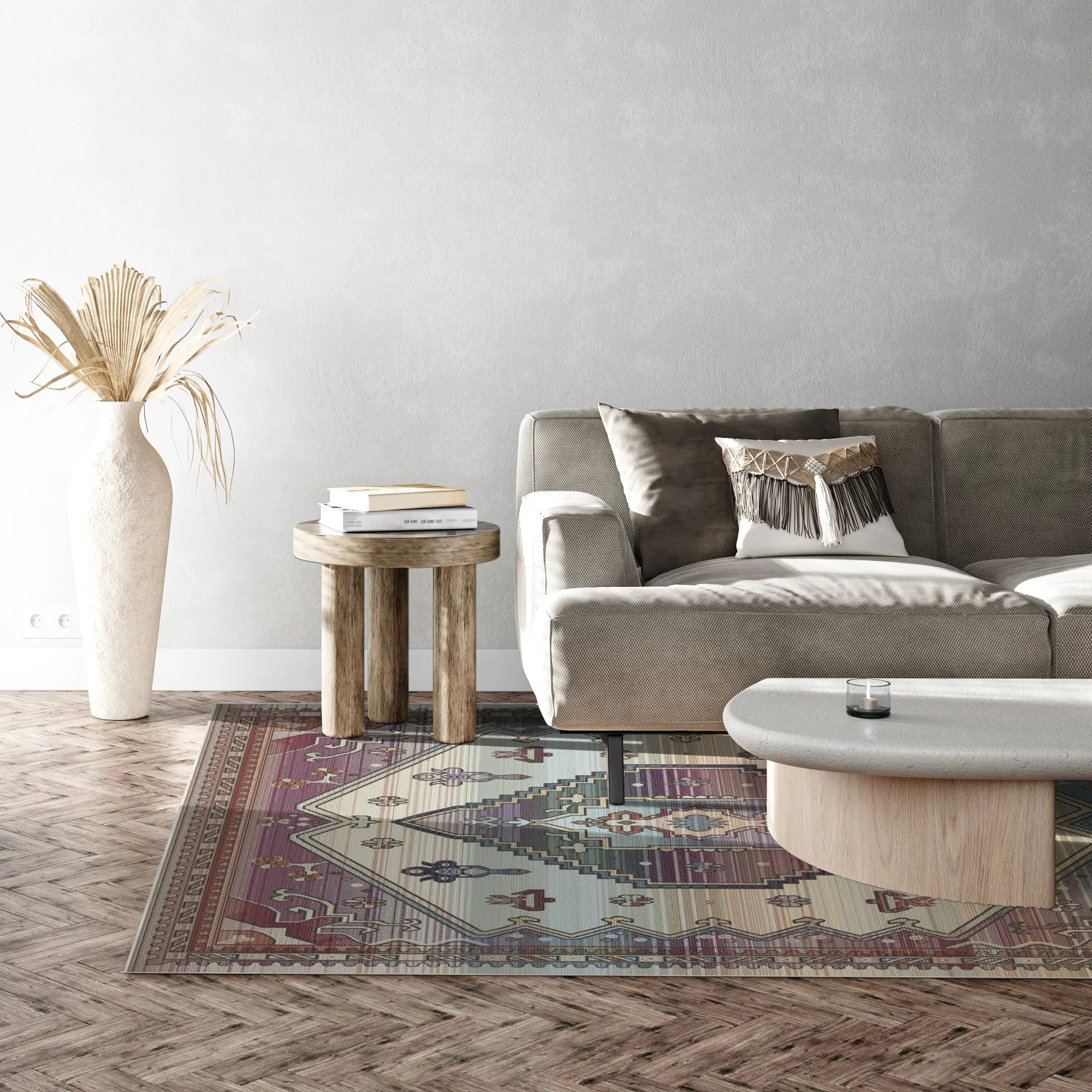 Phoenix Sunset Ombré Tribal Rug