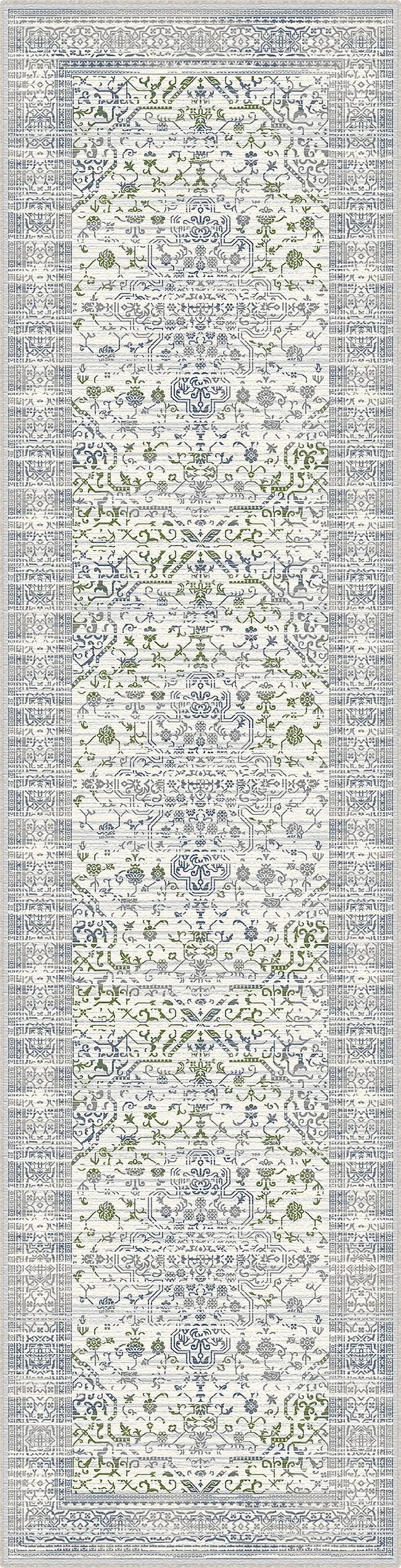 Olympus Garden Floral Washable Rug