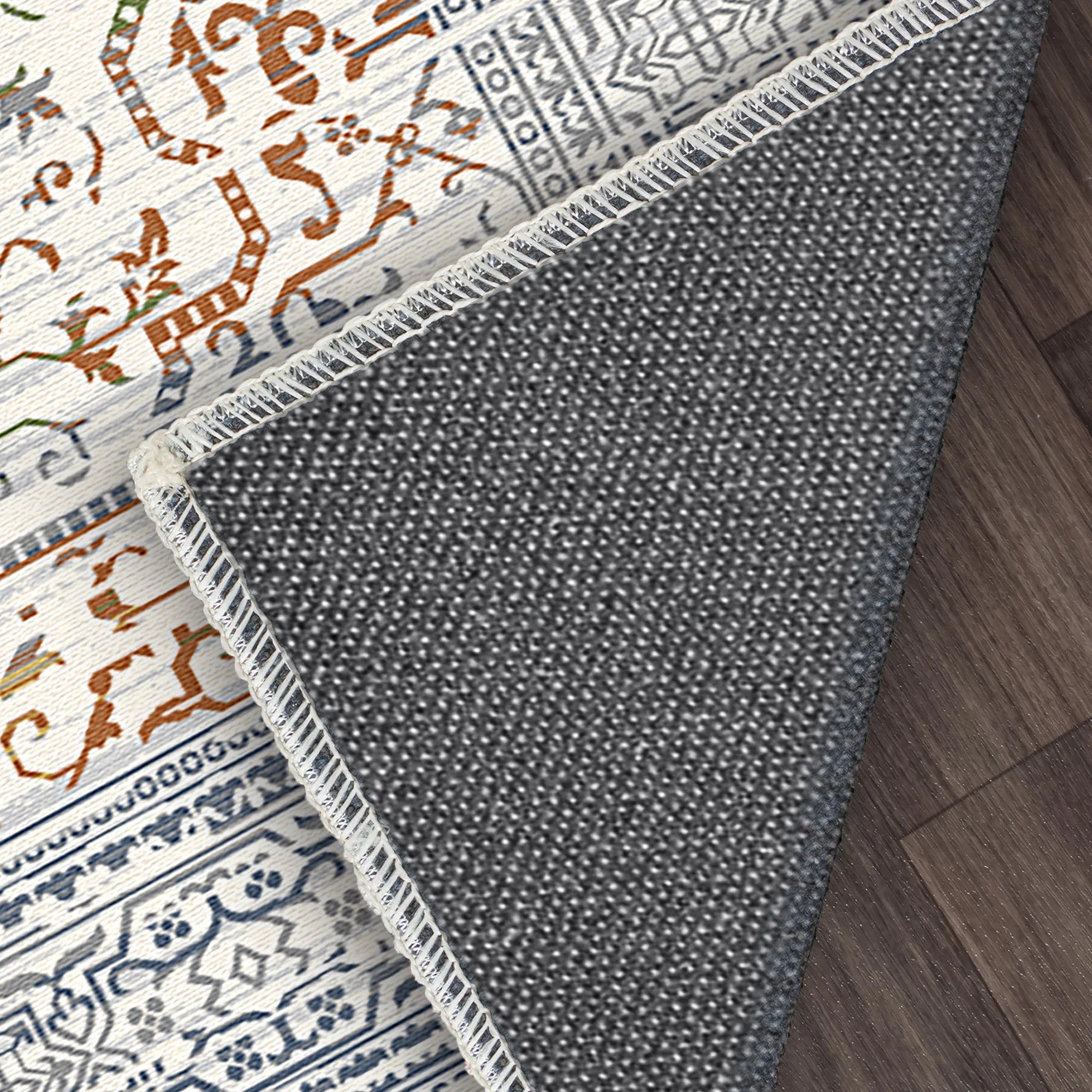 Olympus Autumn Floral Washable Rug