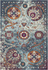 Bukhara Azure Exotic Medallion Rug 