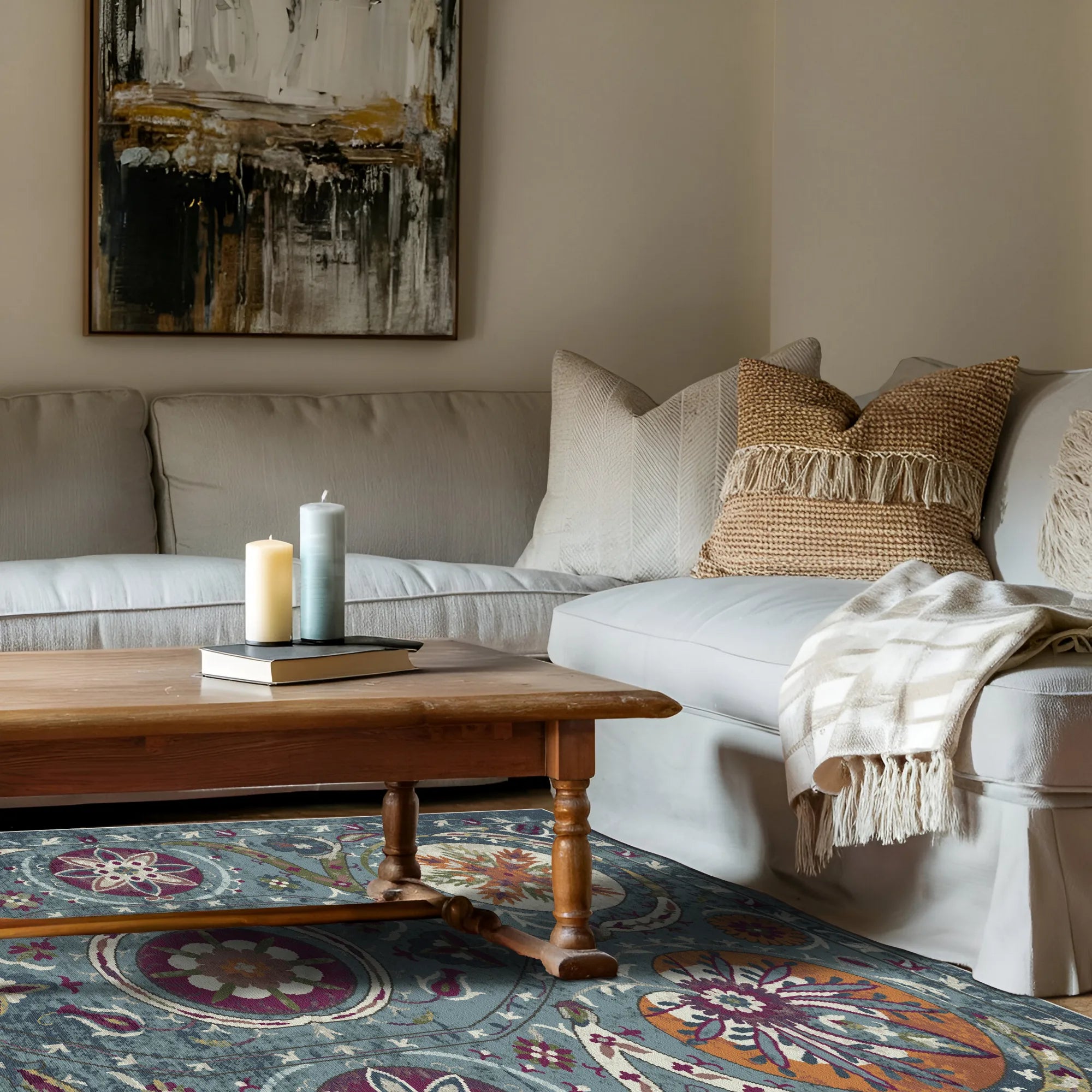 Bukhara Twilight Exotic Medallion Rug