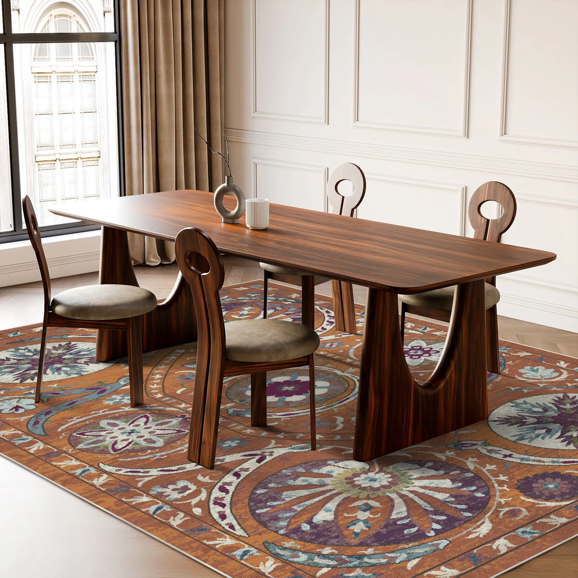 Bukhara Canyon Exotic Medallion Rug